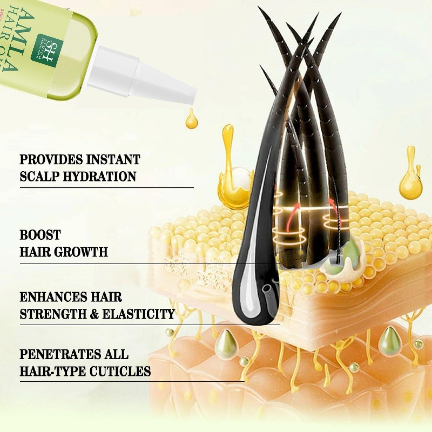 SH Amla Hair Oil 60ml - Nourish Your Hair Naturally